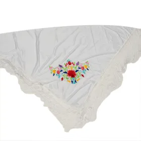 Šalle Balts 140 cm